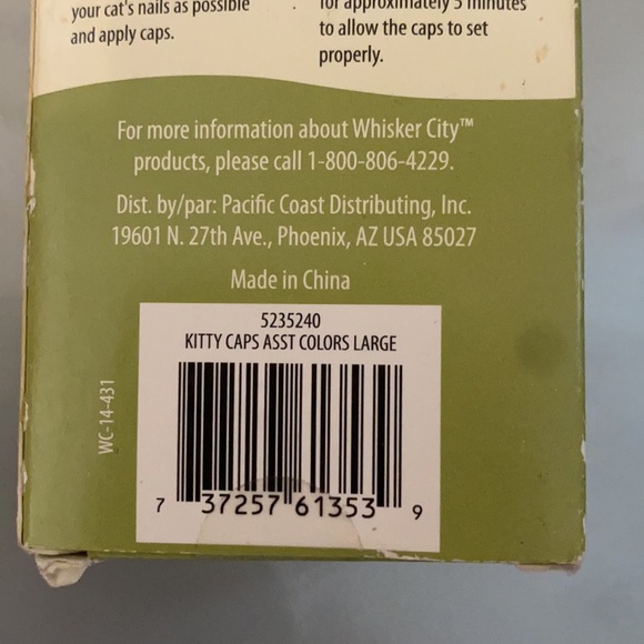 whisker city Cat Kitty Caps Prevent Scratches And Snags Poshmark